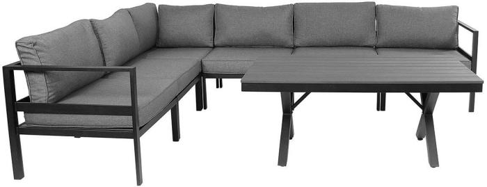 Bild 6, Leone Mattsvart / Grå | Brafab | Bonus Möbler