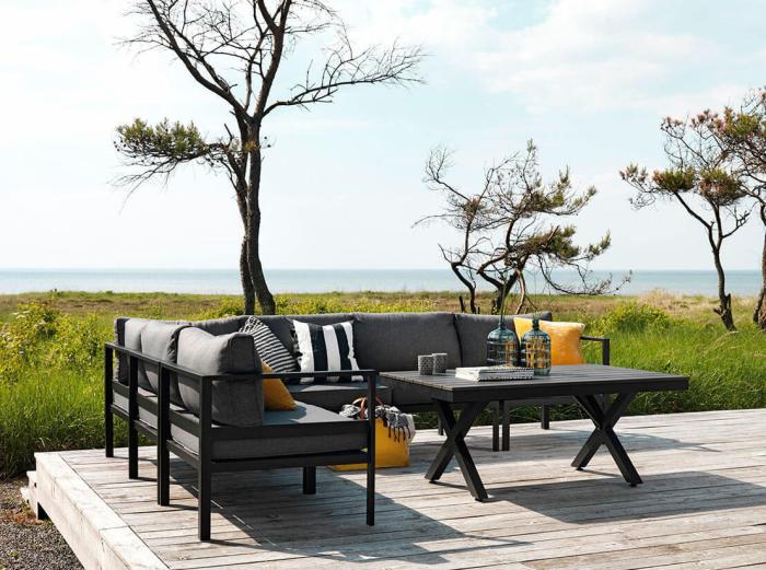 Bild 7, Leone Mattsvart / Grå | Brafab | Bonus Möbler