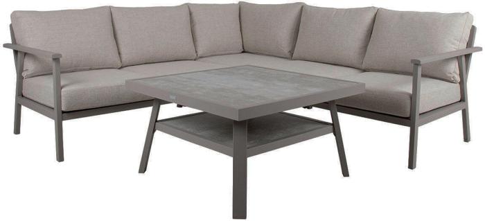 Bild 2, Samvaro Låg 90X90 cm Khaki / Sand - Brafab - Bonus Möbler