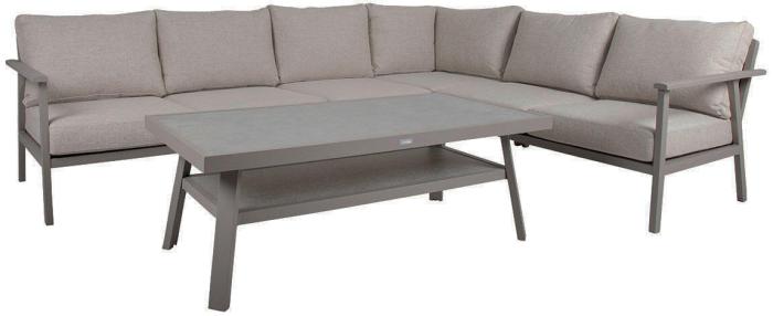 Bild 7, Samvaro Låg Hörndel Khaki / Sand - Brafab - Bonus Möbler