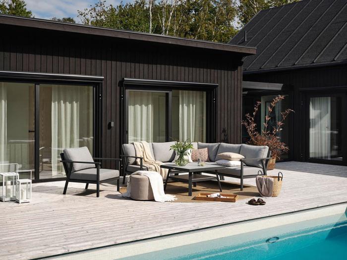 Bild 8, Samvaro Låg Antracit / Grå | Brafab | Bonus Möbler