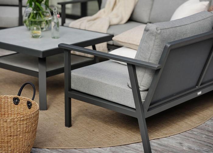 Bild 13, Samvaro Låg Antracit / Grå | Brafab | Bonus Möbler