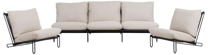 Bild 2, Blixt Svart / Beige | Brafab | Bonus Möbler