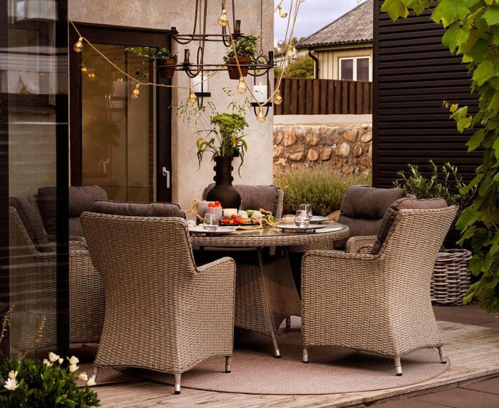 Bild 2, Hornbrook Ø150 cm Beige - Brafab - Bonus Möbler