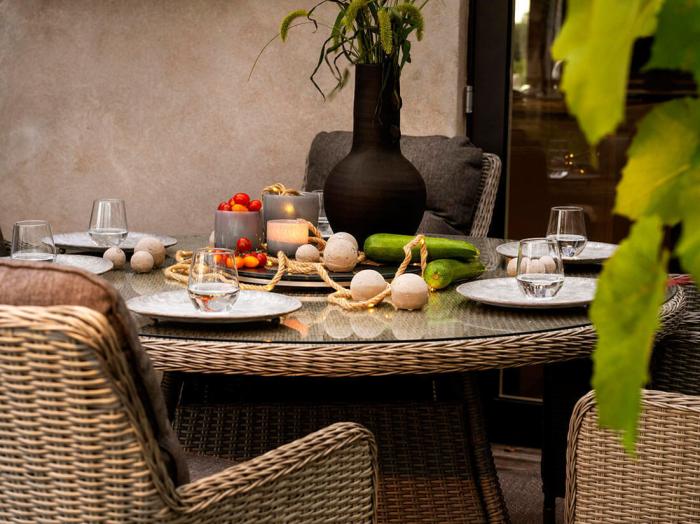 Bild 3, Hornbrook Ø150 cm Beige - Brafab - Bonus Möbler