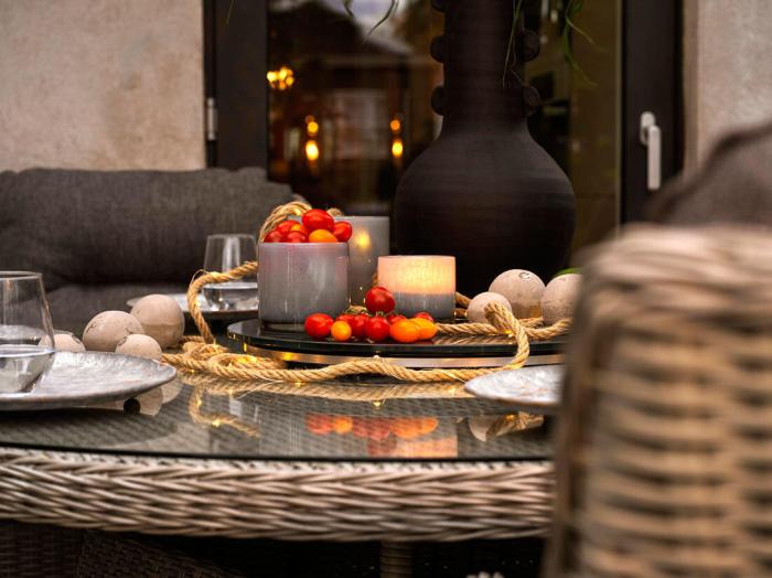 Bild 4, Hornbrook Ø150 cm Beige - Brafab - Bonus Möbler