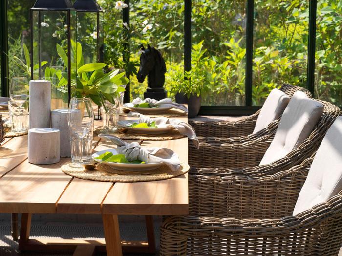 Bild 9, Laurion 230X100 cm Teak - Brafab - Bonus Möbler