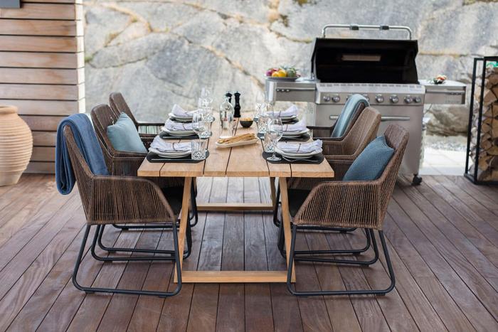 Bild 10, Laurion 230X100 cm Teak - Brafab - Bonus Möbler