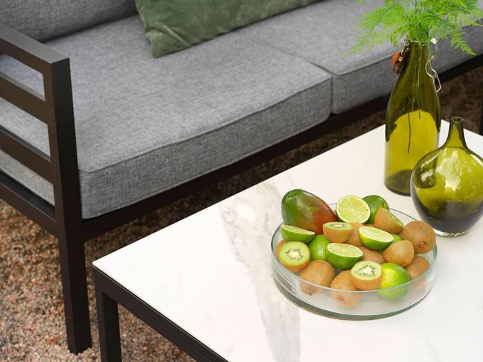 Bild 6, Talance Stort Svart / Vit marmorlook - Brafab - Bonus Möbler