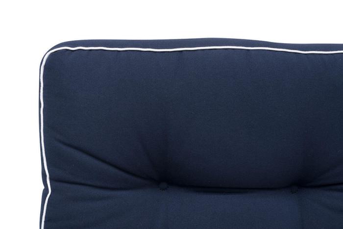 Bild 2, Texas 90 Hög 56 cm bred Navy med vit kant dralon - Hillerstorp - Bonus Möbler