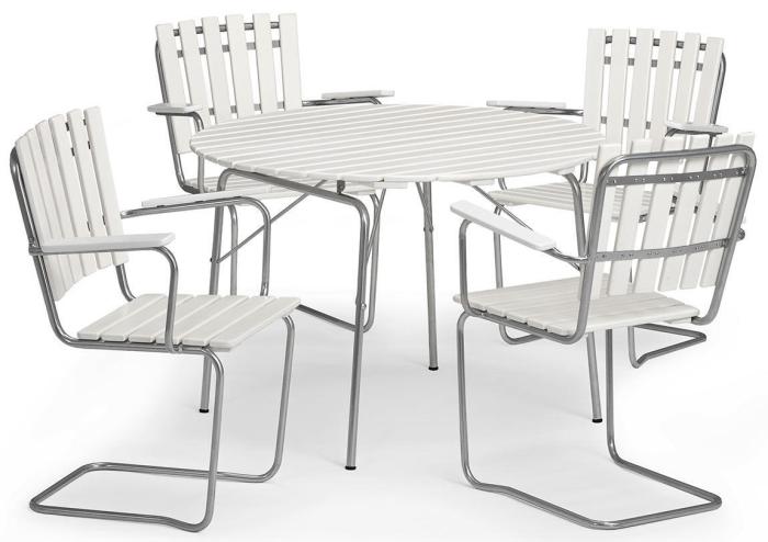 Bild 2, Sandhamn Ø100 cm Furu Vit - Hillerstorp - Bonus Möbler