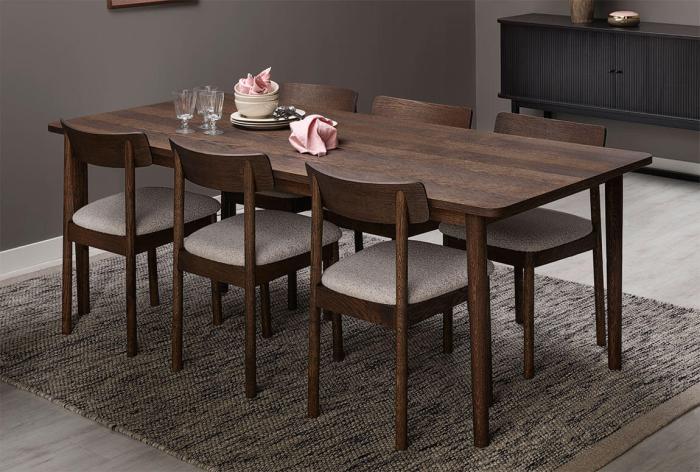 Bild 5, Nea 138X90 cm Brunoljad ek | Svenska Hem | Bonus Möbler