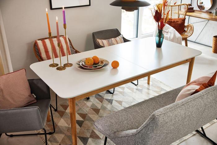 Bild 2, Color 190-275X90 cm Vit - Utgått - Bonus Möbler