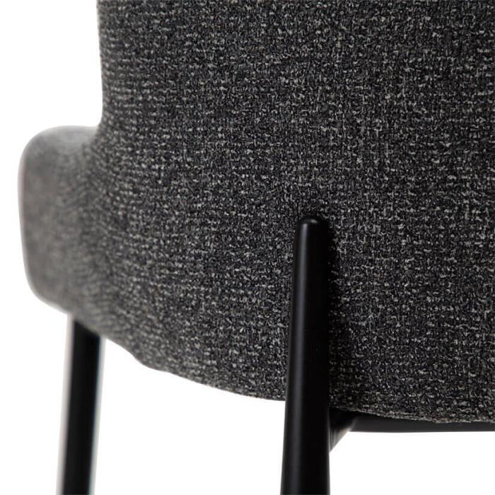 Bild 6, Glam Hög Bouclétyg Pebble Grey | Dan-Form | Bonus Möbler