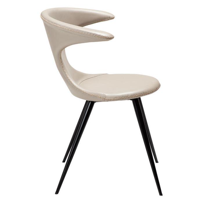 Bild 3, Flair Konstläder / Runda Svart Cashmere | Dan-Form | Bonus Möbler