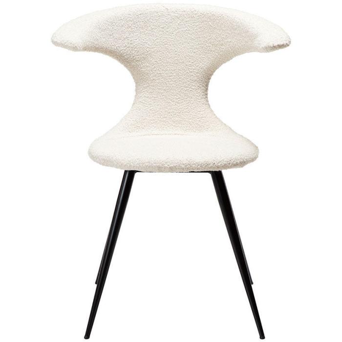 Bild 2, Flair Bouclétyg rPES / Runda Svart Dove | Dan-Form | Bonus Möbler