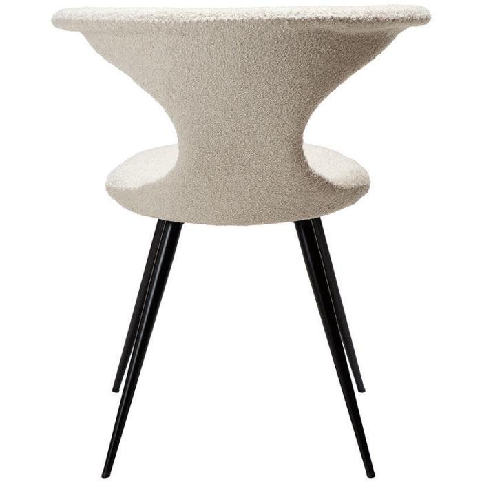 Bild 4, Flair Bouclétyg rPES / Runda Svart Dove | Dan-Form | Bonus Möbler