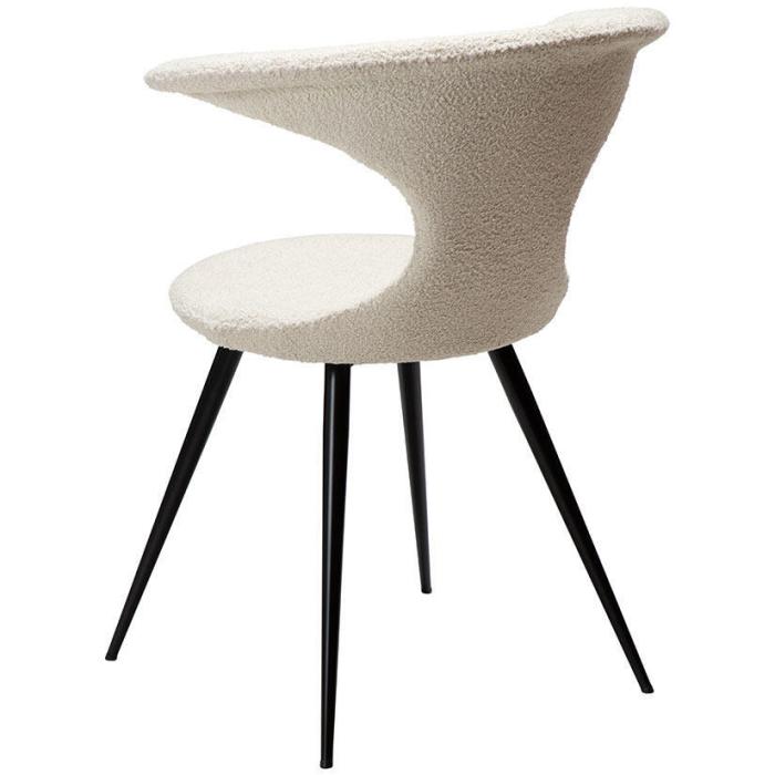 Bild 5, Flair Bouclétyg rPES / Runda Svart Dove | Dan-Form | Bonus Möbler