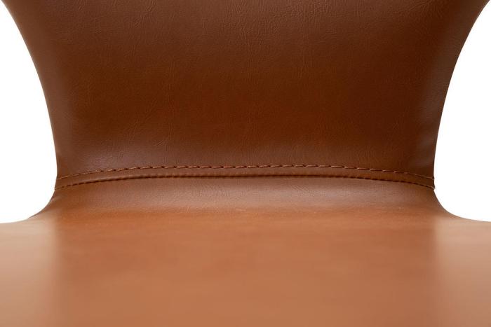 Bild 9, S.I.T Konstläder Vintage, svarta ben Light Brown - Dan-Form - Bonus Möbler