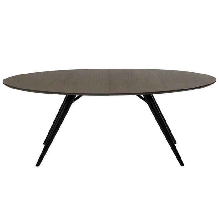 Bild 2, Eclipse 200-300X110 cm Grey stained / Black | Dan-Form | Bonus Möbler