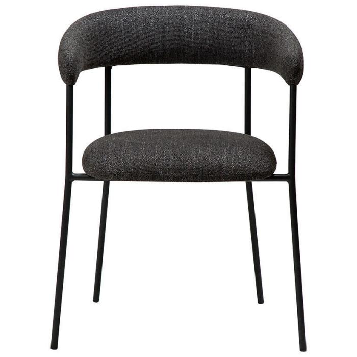 Bild 2, Plenti Bouclétyg Raven Black / Black | Dan-Form | Bonus Möbler