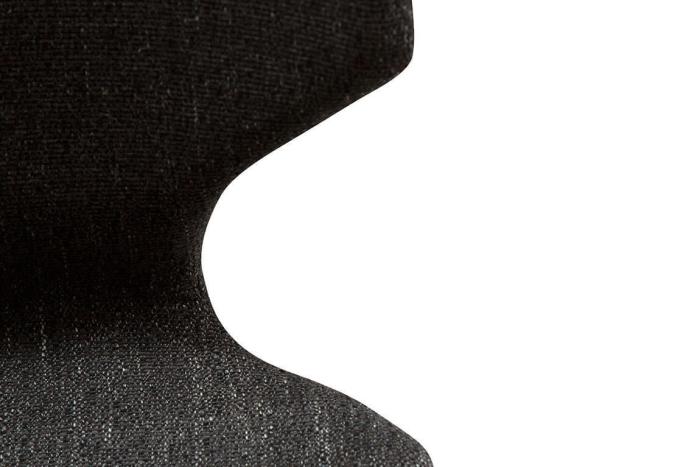 Bild 6, S.I.T Bouclétyg, svarta ben Raven Black | Dan-Form | Bonus Möbler