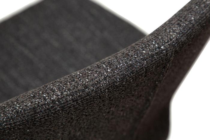 Bild 7, S.I.T Bouclétyg, svarta ben Raven Black | Dan-Form | Bonus Möbler