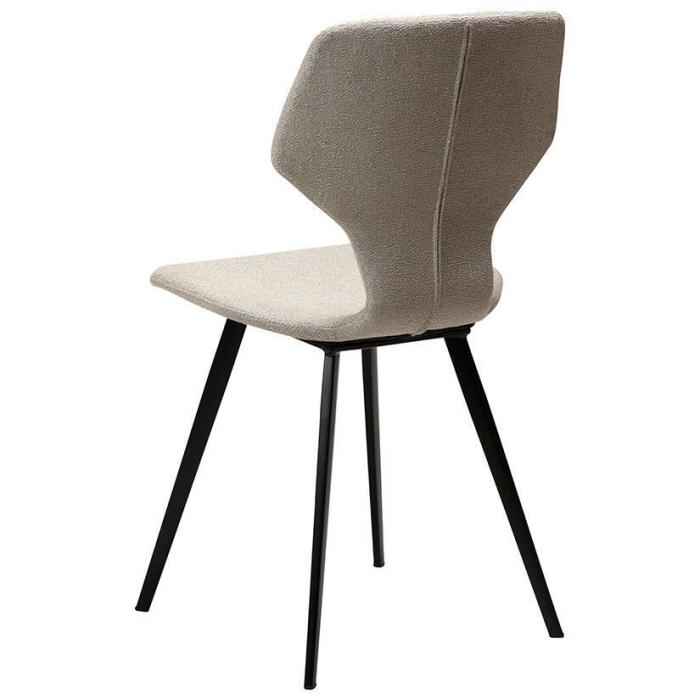 Bild 5, S.I.T Bouclétyg, svarta ben Cashmere - Dan-Form - Bonus Möbler