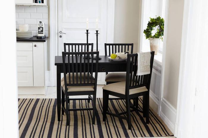 Bild 3, Leksand Stol, tygsits Black | Englesson | Bonus Möbler