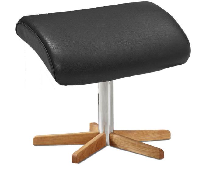 Bild 4, Focus Snurr Läder Svart läder | Bröderna Anderssons | Bonus Möbler