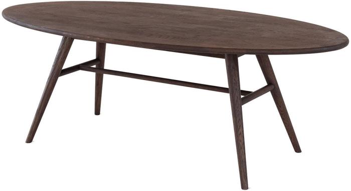 Bild 2, Löderup Ellips 140X70 cm Rökoljad ek | Torkelson | Bonus Möbler