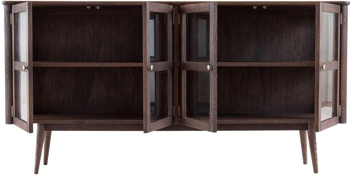 Bild 2, Löderup 4D vitrin Rökoljad ek | Torkelson | Bonus Möbler