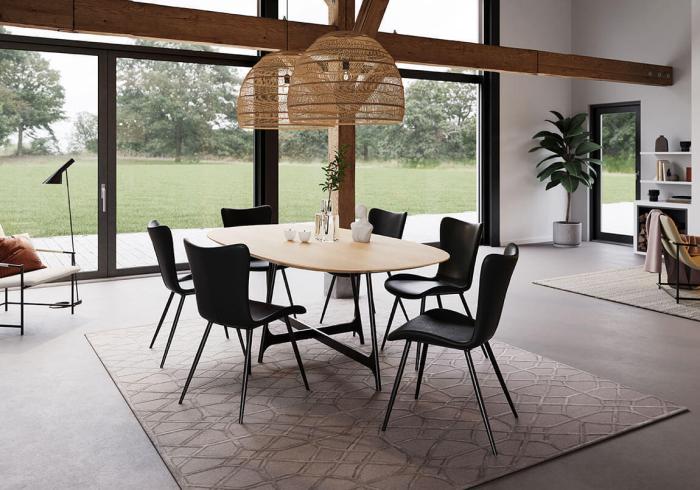 Bild 7, Ooid Oval 220X110 cm Ekfanér | Dan-Form | Bonus Möbler