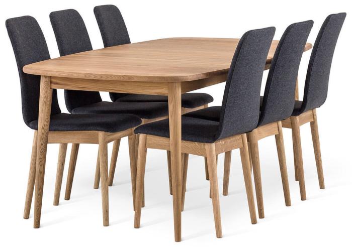 Bild 7, Mood Oljad Ek / Mörkgrå | Torkelson | Bonus Möbler