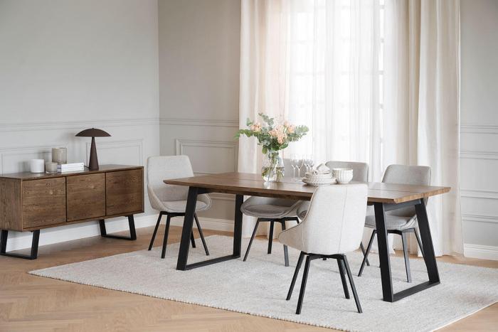 Bild 10, Melville 210X95 cm Brunbetsad Ek | Rowico Home | Bonus Möbler