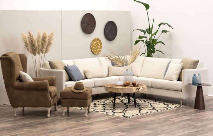 Bild 5, Twist Arm + 2,5-sits + hörn rak + 2,5-sits + arm - Burhéns - Bonus Möbler