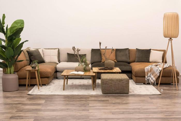 Bild 3, State Arm 4 + 1,5-sits 98 + 1,5-sits 98 + hörn + pall | Burhéns | Bonus Möbler