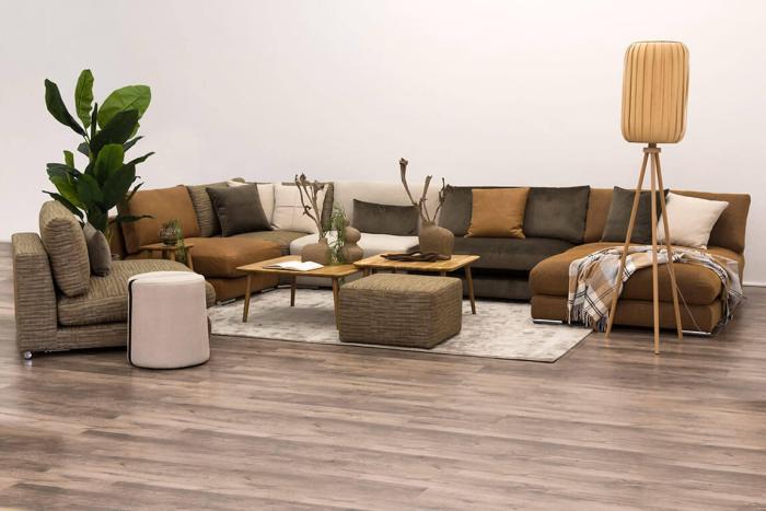 Bild 4, State Arm 4 + 1,5-sits 98 + 1,5-sits 98 + hörn + pall | Burhéns | Bonus Möbler