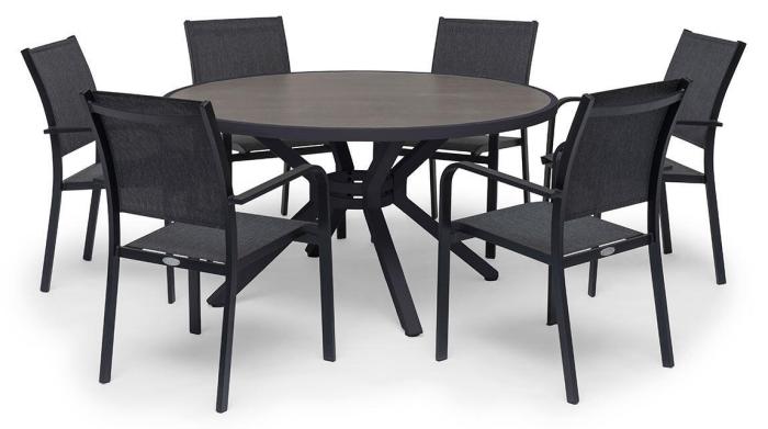 Bild 2, Hånger Keramiskt glas Ø140 cm Svart - Hillerstorp - Bonus Möbler