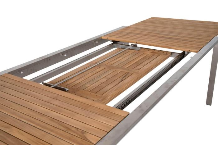 Bild 3, Naos 220-320X100 cm Rostfritt stål - Brafab - Bonus Möbler