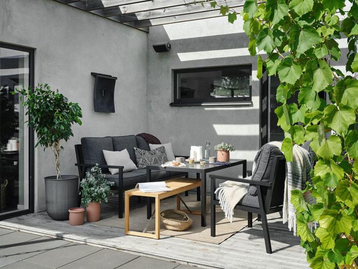 Bild 3, Rana Hög Svart | Brafab | Bonus Möbler