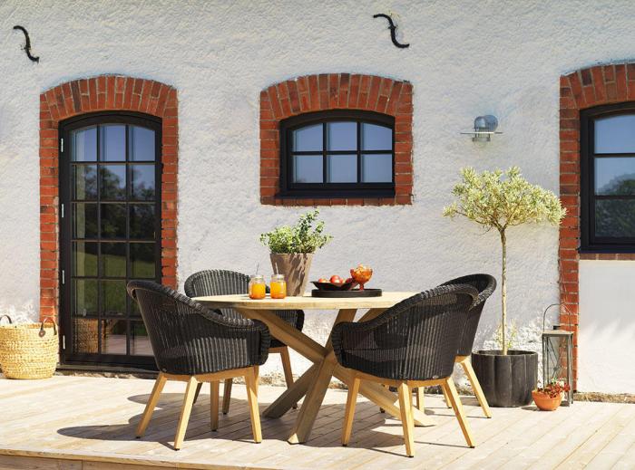 Bild 5, Eios Ø150 cm Teak - Brafab - Bonus Möbler