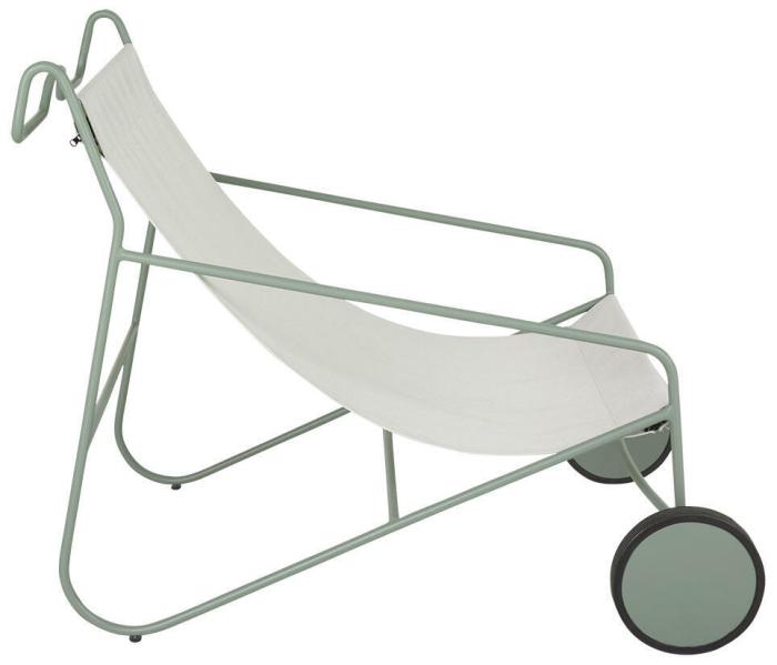 Bild 2, Poul Chair Dusty Green / Offwhite - Brafab - Bonus Möbler