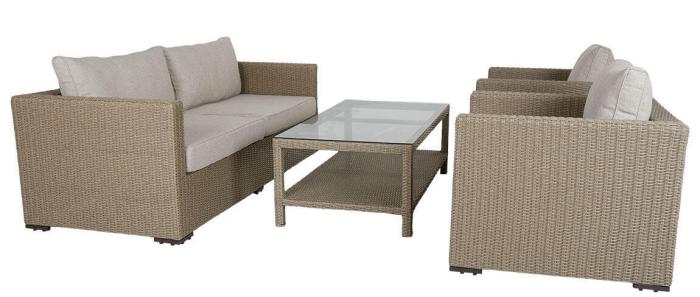 Bild 3, Funkia 140X70 cm Beige - Brafab - Bonus Möbler