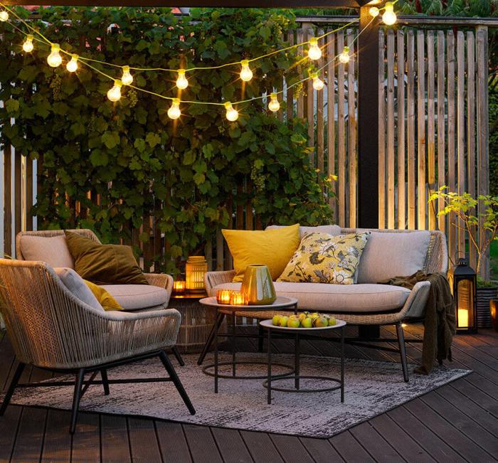 Bild 3, Pembroke Beige 2-sitssoffa och två fåtöljer | Brafab | Bonus Möbler