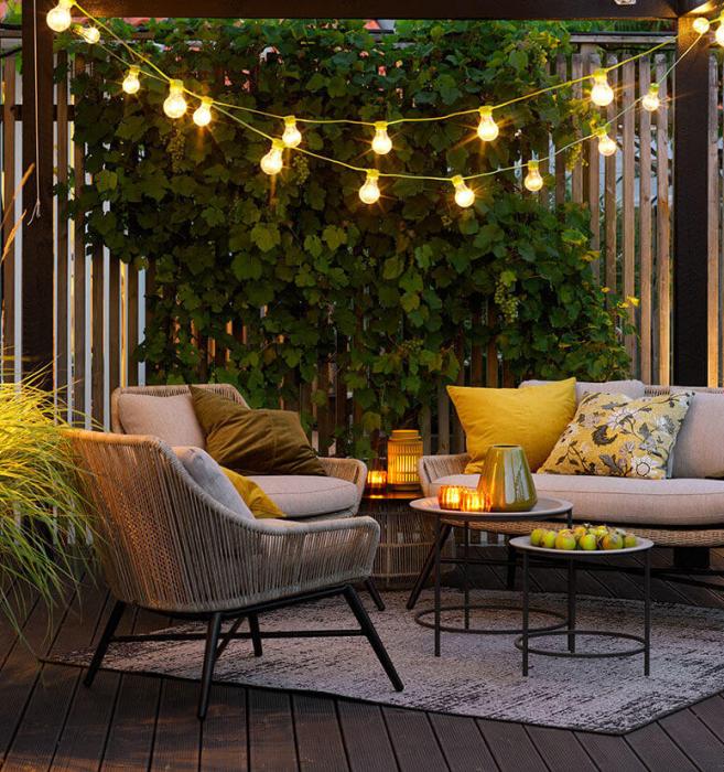 Bild 4, Pembroke Beige 2-sitssoffa och två fåtöljer | Brafab | Bonus Möbler