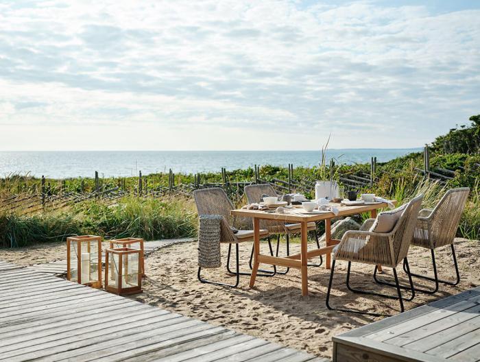 Bild 2, Kornell 200X100 cm Teak - Brafab - Bonus Möbler