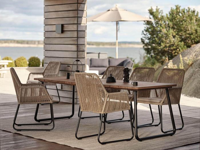 Bild 5, Nolli 225x90 cm Teak - Brafab - Bonus Möbler