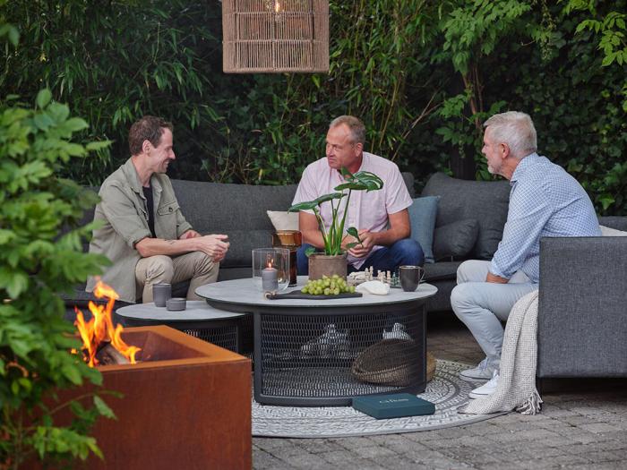 Bild 6, Tonar Beige mönster Ø200 cm | Brafab | Bonus Möbler