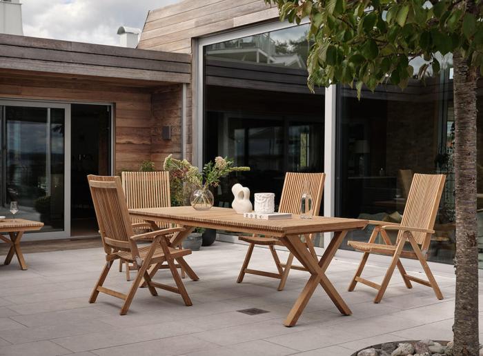 Bild 6, Julita 220X90 cm Teak - Brafab - Bonus Möbler